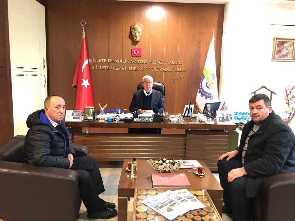 ERGENE GELECEK PARTİSİ RASİM BAŞKANI ZİYARET ETTİ