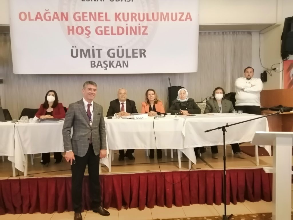 TERZİLER ODASINDA ÜYELER, ÜMİT GÜLER İLE DEVAM DEDİ
