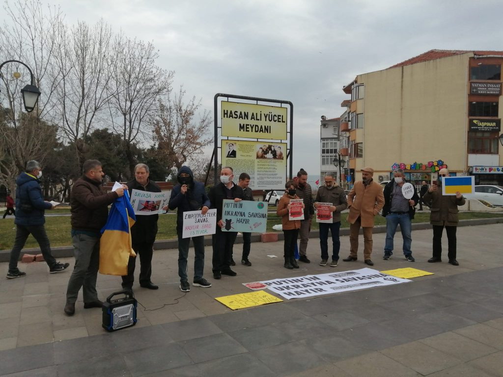 PUTİN, TEKİRDAĞ’DA PROTESTO EDİLDİ
