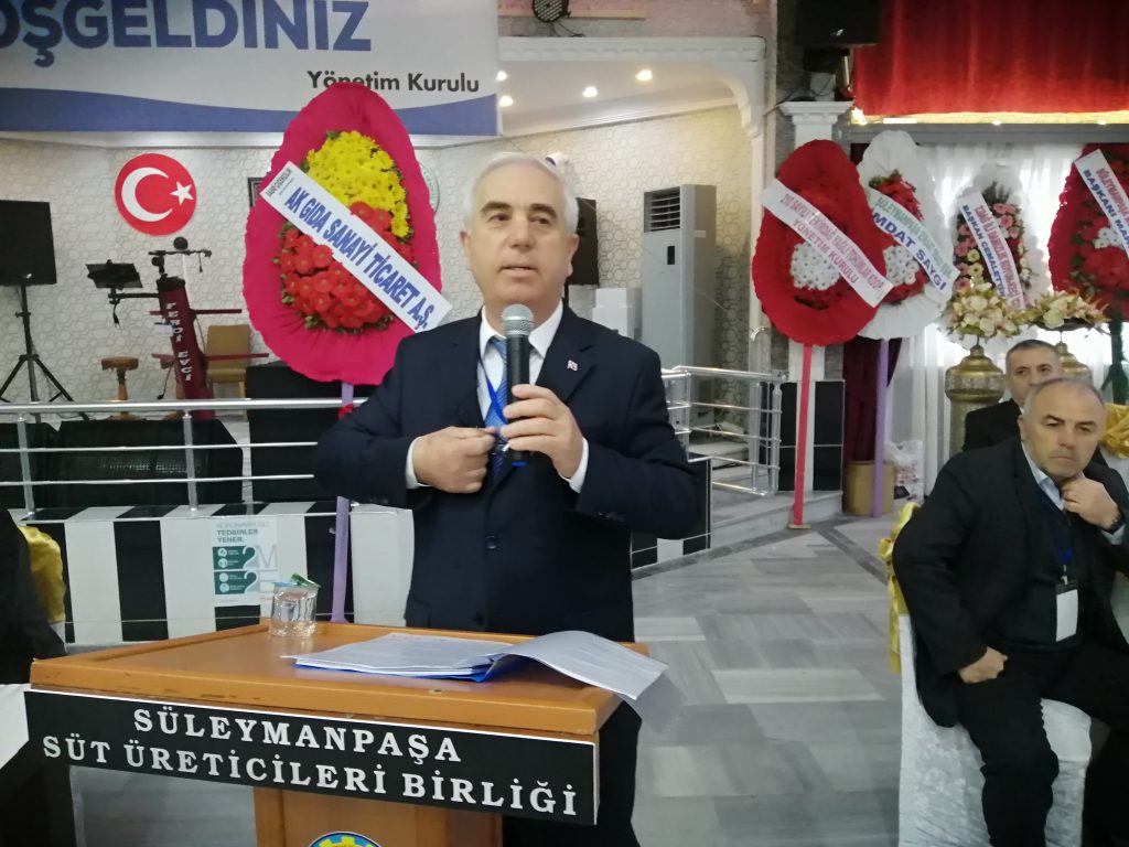 SÜT ÜRETİCİLERİ ŞERİF BAYKUT İLE DEVAM DEDİ