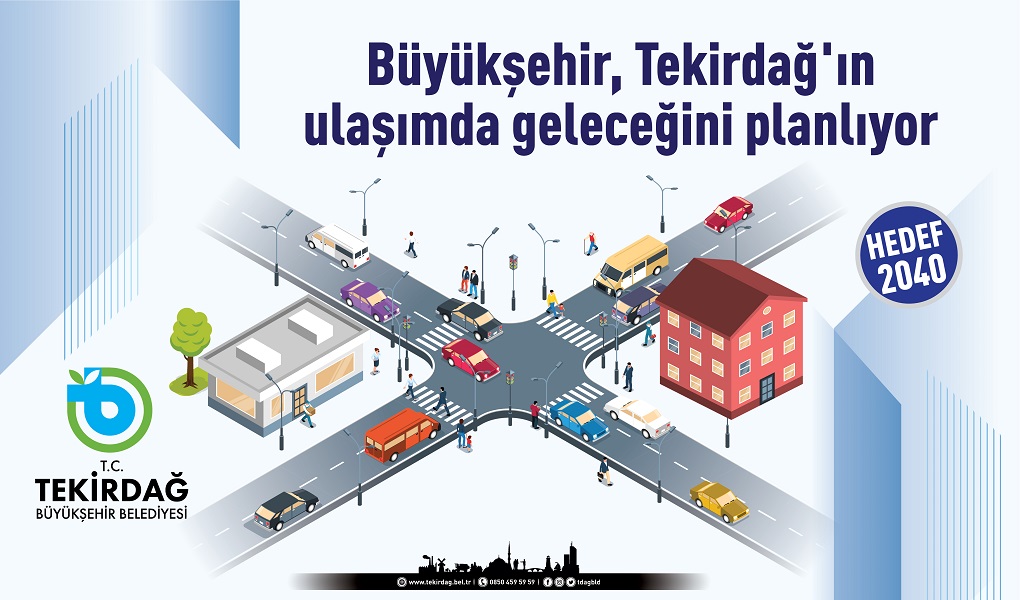 BÜYÜKŞEHİR, ULAŞIM ALANINDA KENTİN GELECEĞİNİ PLANLIYOR