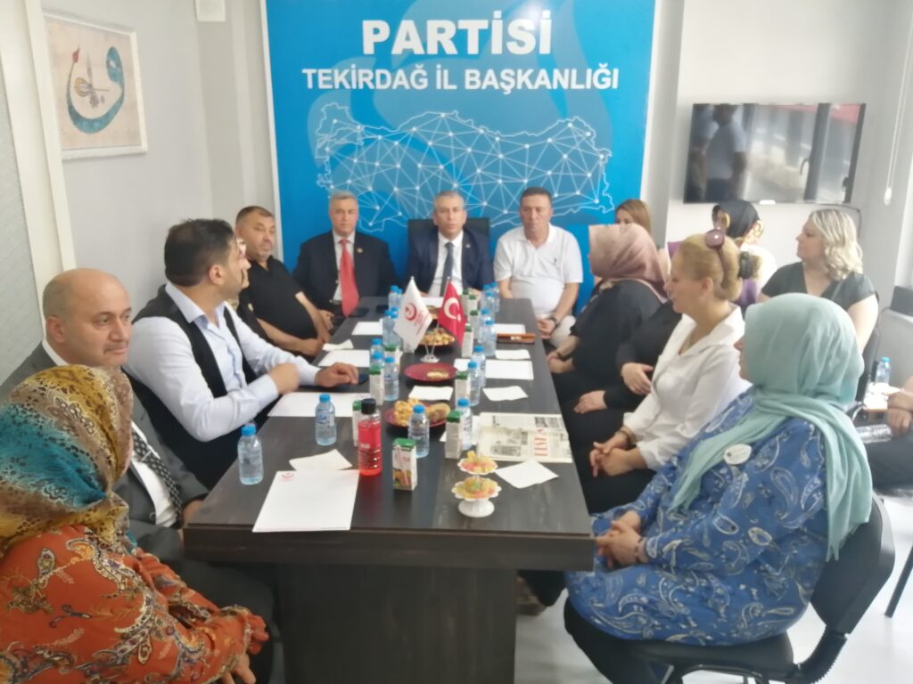 BBP GN. BŞK. YRD. BAYRAM KARACAN TEKİRDAĞ’I ZİYARET ETTİ