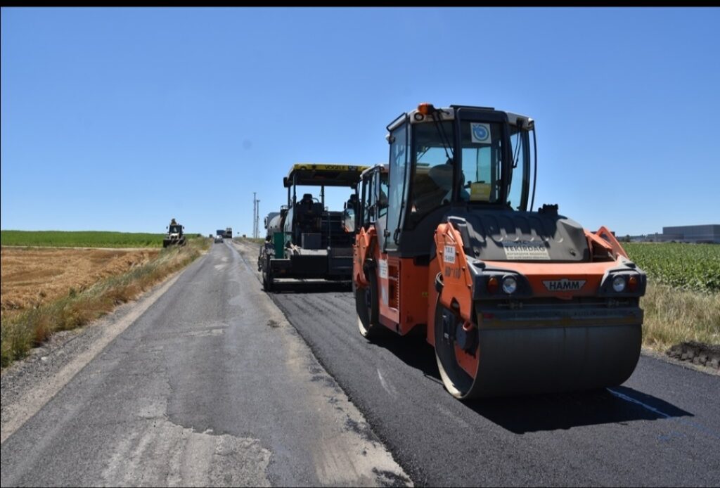 BŞHR. BLD. YOL ÇALIŞMALARINI SÜRDÜRÜYOR