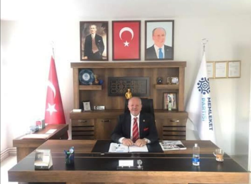 MEMLEKET PARTİSİ T. DAĞ İL BŞK. NA ALİ KULUPTAKAN GETİRİLDİ