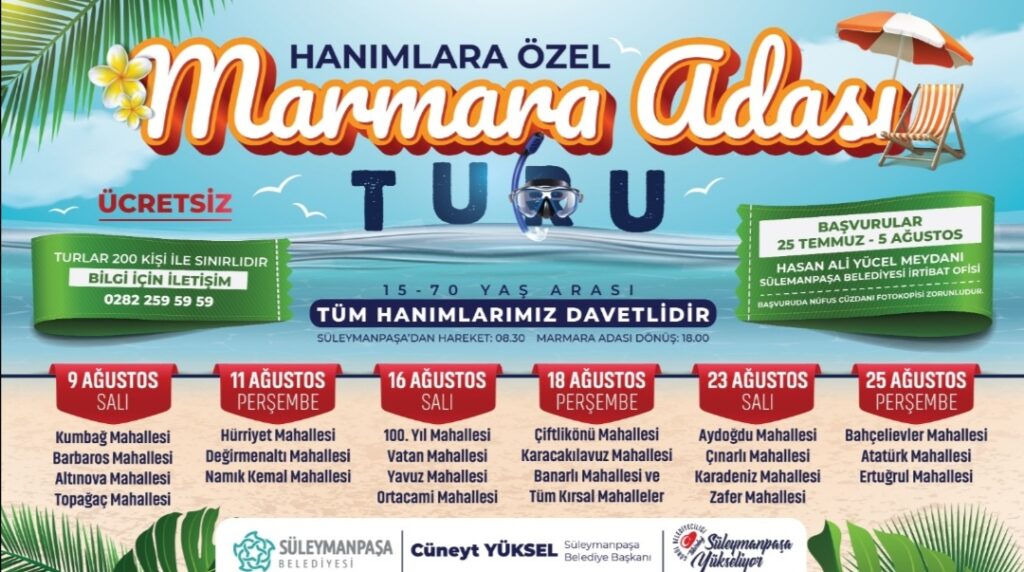 S. PAŞA BLD. NDEN HANIMLARA ADA TURU