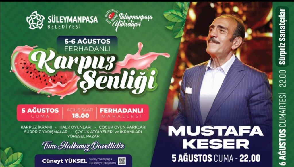 FERHADANLI’DA KARPUZ ŞENLİĞİ