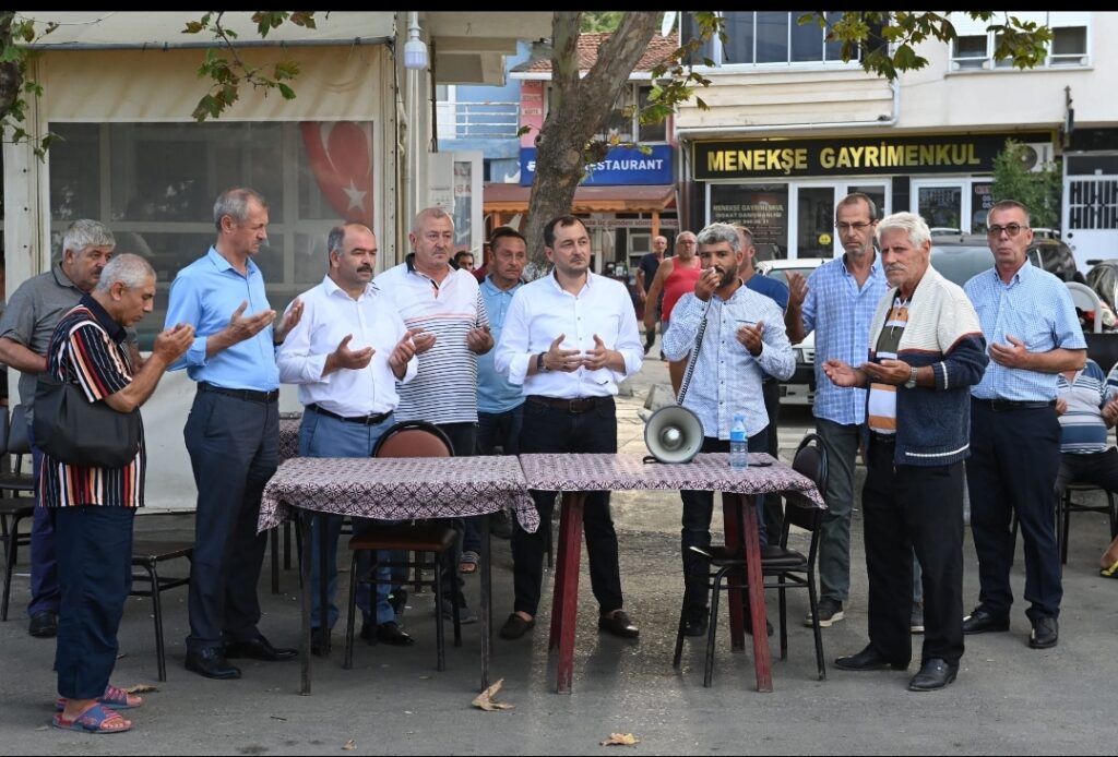 CÜNEYT YÜKSEL BALIKÇILARI ZİYARET ETTİ