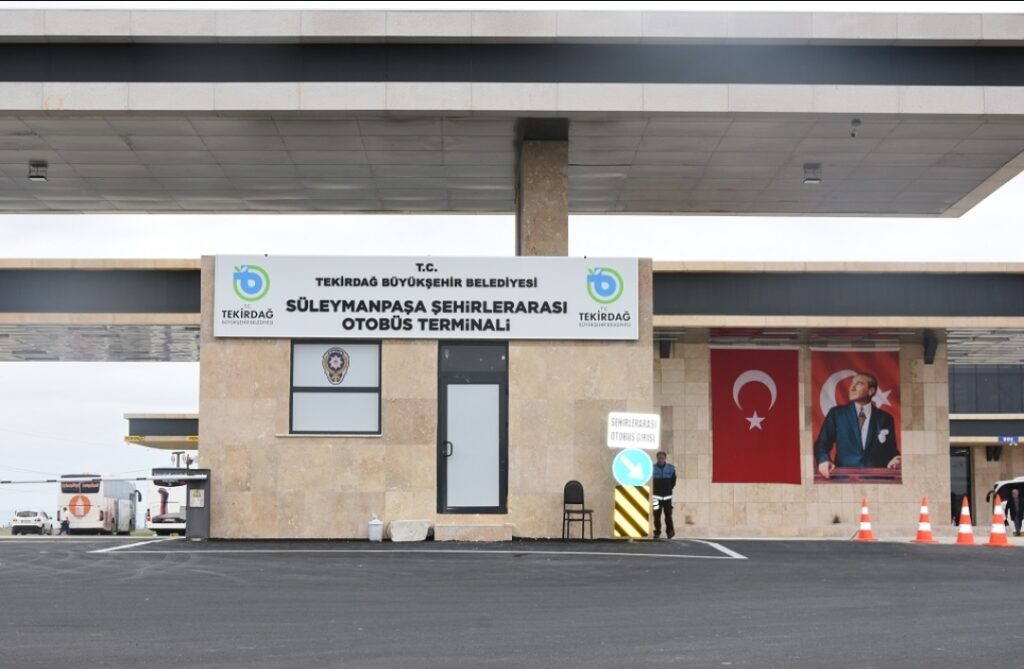 TEKİRDAĞ OTOGARI YENİ YERİNE TAŞINDI