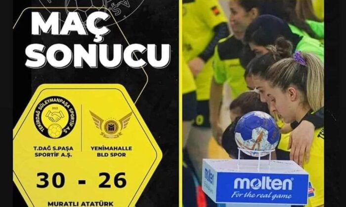 S.PAŞA SPORTİF A.Ş.BAYAN HENTBOL TAKIMIMIZ KAZANDI