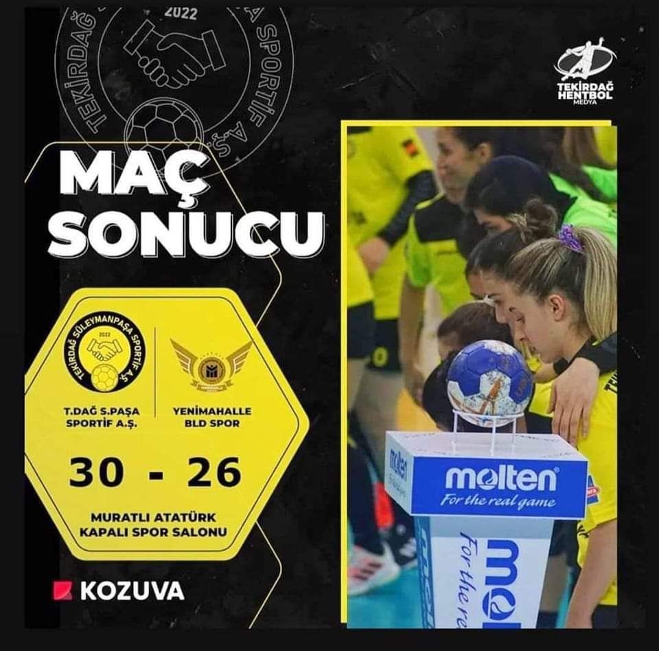 S.PAŞA SPORTİF A.Ş.BAYAN HENTBOL TAKIMIMIZ KAZANDI