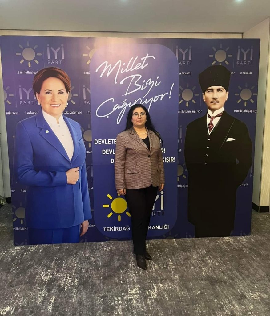 ÖZGEN KESKİNER KARAKAYA İYİ PARTİ 8.SIRA MİLLETVEKİLİ ADAYI OLDU