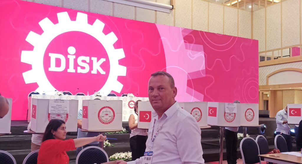 CANER MAKASÇI DİSK TRAKYA ŞUBE BAŞKANLIĞINA GETİRİLDİ