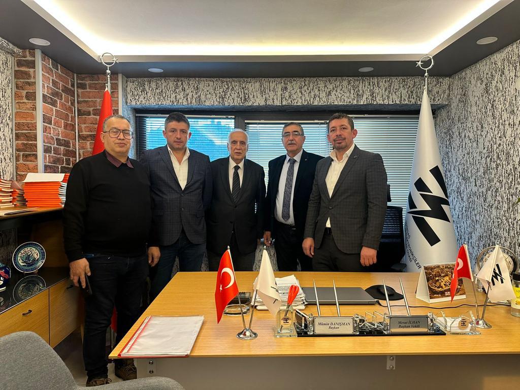 ELEKTRİKÇİLERİN FEDERASYON BAŞKANI TEKİRDAĞ’I ZİYARET ETTİ