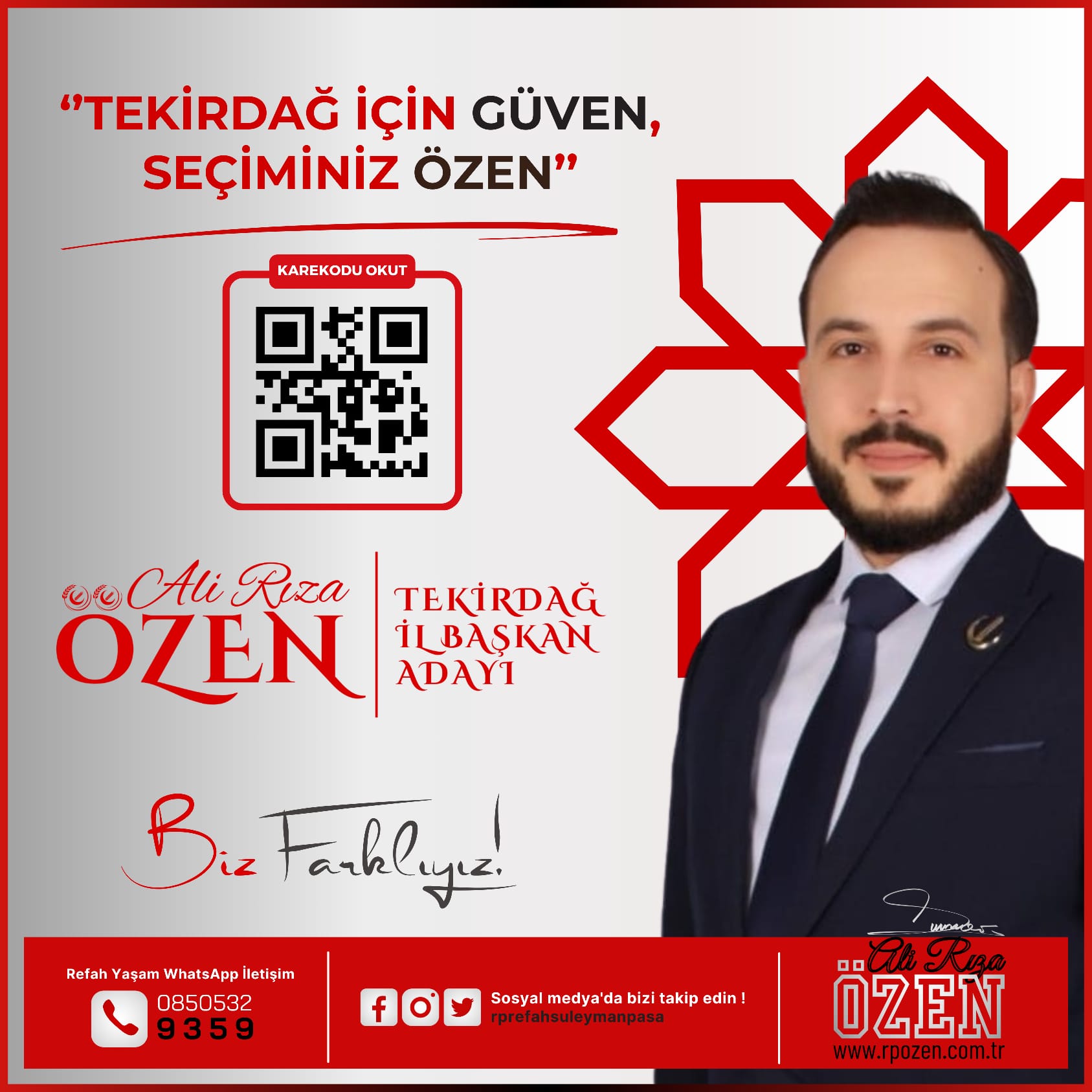 ALİ RIZA ÖZEN NEDEN İL BAŞKANLIĞINA ADAY OLDUĞUNU AÇIKLADI