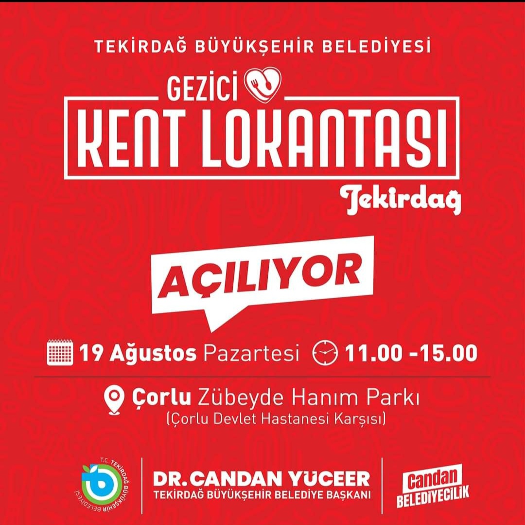 BÜYÜKŞEHİR’DEN GEZİCİ KENT LOKANTASI