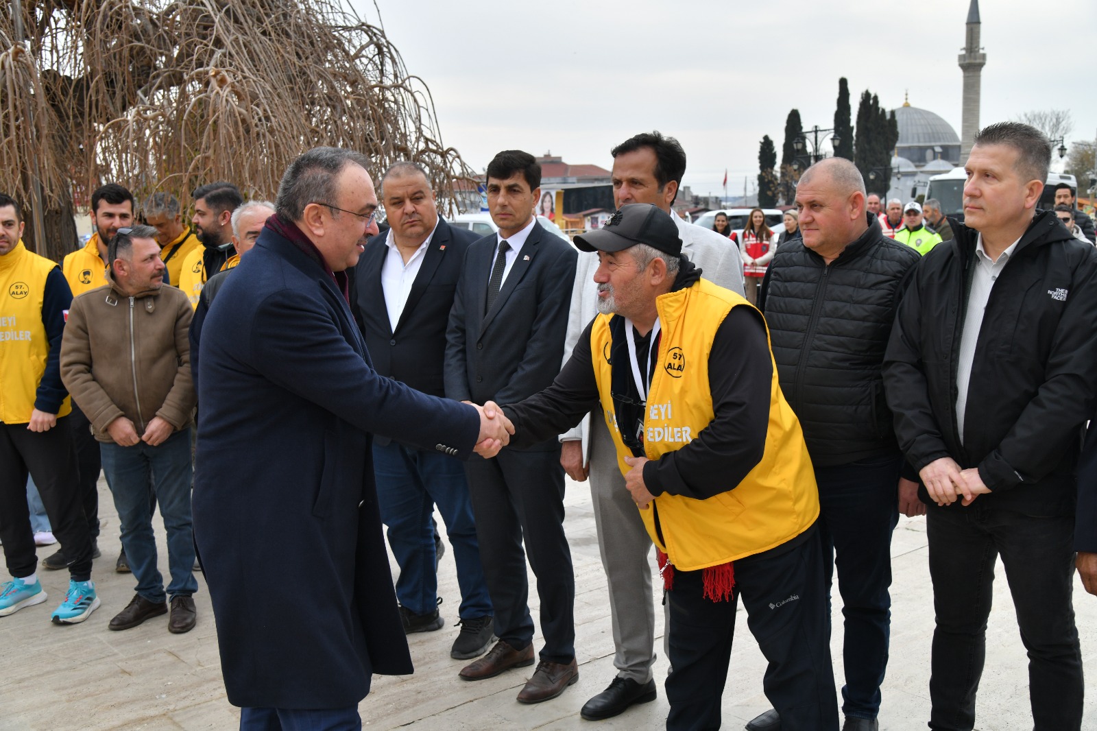 57.Alay Yürüyüş Komitesi Çanakkale’ye Uğurlandı
