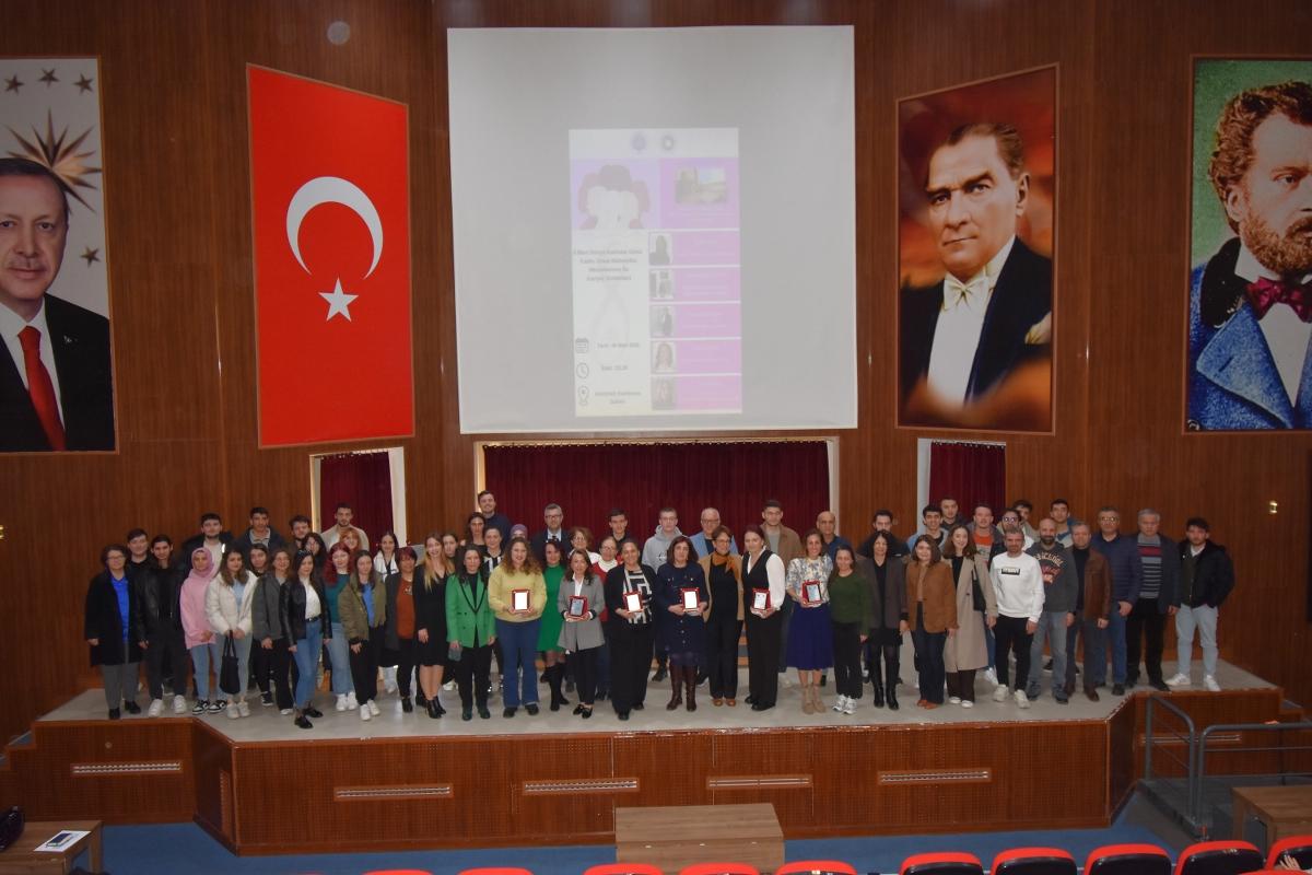 8 MART DÜNYA KADINLAR GÜNÜ DOLAYISIYLA “KADIN ZİRAAT MÜHENDİSİ MEZUNLARIMIZ İLE KARİYER SOHBETLERİ” PANELİ GERÇEKLEŞTİ