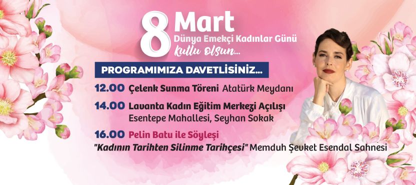 Çorlu Belediyesinden 8 Mart´a Anlamlı Program