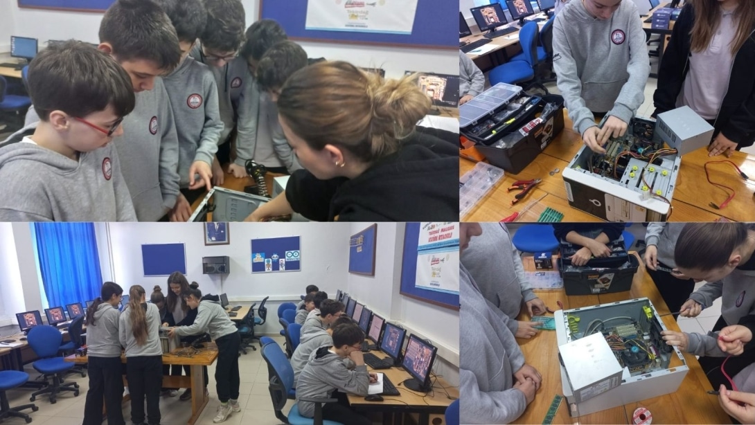 Malkara Hüsniye Hanım Mesleki ve Teknik Anadolu Lisesinde Beceri Eğitimi Destekleme ve Yetiştirme Kursları Kapsamında Eğitim Verilmeye Başlandı