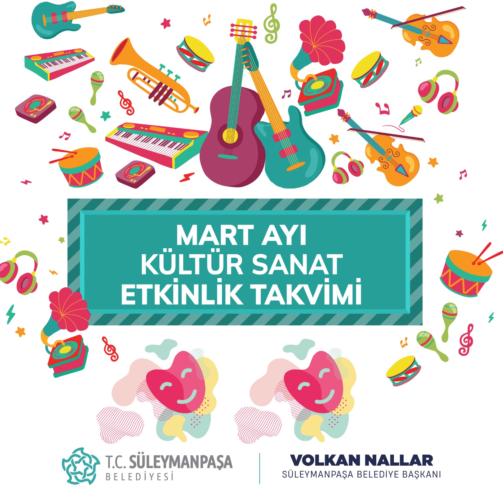 Süleymanpaşa Belediyesi Mart Ayı Kültür ve Sanat Etkinlikleri Başlıyor