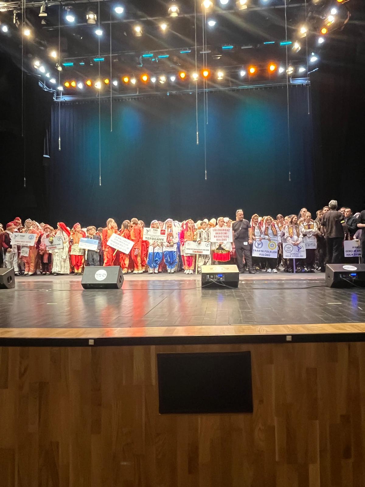 TEKİRDAĞ’IN YILDIZLARI BÖLGE BİRİNCİSİ